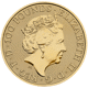 Pre-Owned 2021 UK Queen's Beasts The White Greyhound of Richmond 1oz Gold Coin