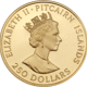 Pre-Owned 1989 Pitcairn Islands Bicentenary of the Mutiny on the Bounty $250 Gold Proof Coin