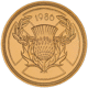 Pre-Owned 1986 UK Commonwealth Games £2 Proof Gold Coin