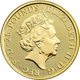 Pre-Owned 2020 UK Queen's Beasts The White Horse of Hanover 1/4oz Gold Coin