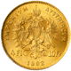 Pre-Owned 1892 Austrian 4 Florin 10 Franc Gold Coin