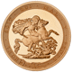 Pre-Owned UK 2017 Proof Piedfort Full Sovereign Gold Coin - Missing Outer Box