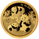 Pre-Owned Chinese Panda 1g Gold Coin - Mixed Dates