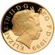 Pre-Owned 2000 UK Millennium £5 Crown Proof Gold Coin