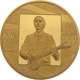 Pre-Owned 1940-1980 John Lennon Proof Gold Medal