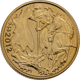 Pre-Owned 2012 UK Diamond Jubilee 'Struck on the Day' Full Sovereign Gold Coin