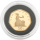 Pre-Owned 2019 UK '50 Years of the 50p Anniversary' Proof Piedfort 50p Gold Coin