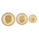 Pre-Owned 2014 UK Standard Proof Gold Sovereign 3-Coin Set - Missing Outer Sleeve