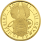 Pre-Owned 2021 UK Queen’s Beasts Griffin 1/4oz Proof Gold Coin