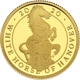 Pre-Owned 2020 UK Queen’s Beasts The White Horse of Hanover 1/4oz Proof Gold Coin