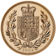 Pre-Owned 2002 UK Shield £5 Brilliant Uncirculated Gold Coin