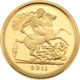 Pre-Owned 2011 UK Quarter Sovereign Proof Design Gold Coin