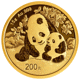 Pre-Owned Chinese Panda 15g Gold Coin - Mixed Dates