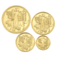 Pre-Owned 2001 UK Britannia Proof Gold 4-Coin Collection