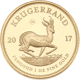 Pre-Owned 2017 South African Krugerrand 50th Anniversary 1oz Proof Design Gold Coin