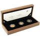 Pre-Owned 2011 UK Full, Half, and Quarter Sovereign Proof Gold 3-Coin Collection