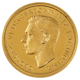 Pre-Owned 1937 George VI Half Sovereign Proof Design Gold Coin