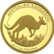 Pre-Owned 2017 Australian Kangaroo Proof Design 1/4oz Gold Coin