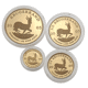 Pre-Owned 2005 South African Krugerrand Gold Proof 4-Coin Set