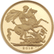 Pre-Owned 2016 UK Full Sovereign Proof Gold Coin - Missing Outer Box