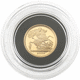 Pre-Owned 2009 UK Quarter Sovereign Proof Gold Coin - Missing Outer Box