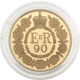 Pre-Owned 2016 UK Queen Elizabeth II's 90th Birthday £5 Proof Gold Coin