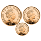 Pre-Owned 2022 UK Sovereign Proof Gold 3-Coin Set