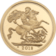 Pre-Owned 2018 UK 65th Anniversary of the Coronation Brilliant Uncirculated Full Sovereign Gold Coin