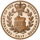 Pre-Owned 2017 UK Centenary Of The House of Windsor £5 Proof Gold Coin