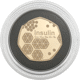 Pre-Owned 2021 UK 100 Years of Insulin 50p Proof Gold Proof Coin