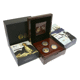 Pre-Owned 2018 - 2020 UK 250th Anniversary of Captain James Cook £2 Gold Proof 3-Coin Set