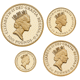 Pre-Owned 1996 UK Britannia Proof Gold 4-Coin Set
