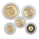 Pre-Owned UK 2010 Gold Proof Sovereign 5-Coin Set - Missing Outer Box
