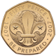 Pre-Owned 2007 UK Scouts - 100 Years of Adventure Gold Proof 50p Coin