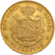 Pre-Owned 1890 Spanish Alfonso XIII 20 Pesetas Gold Coin