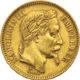 Pre-Owned 1866 Napoleon III French 20 Franc Gold Coin