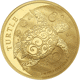Pre-Owned Niue Hawksbill Turtle 1oz Gold Coin - Mixed Dates