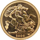 Pre-Owned 2006 UK Half Sovereign Gold Coin