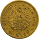 Pre-Owned 1876 German Ludwig II 20 Mark Gold Coin