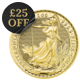 Pre-Owned UK King Charles III Britannia 1oz Gold Coin - Mixed Dates