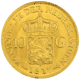 Pre-Owned 1917 Netherlands 10 Guilders Gold Coin