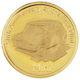 Pre-Owned 2009 Alderney 50th Anniversary of the Mini £1 Proof Gold Coin