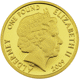 Pre-Owned 2009 Alderney 50th Anniversary of the Mini £1 Proof Gold Coin