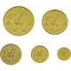 Pre-Owned 1986 Chinese Panda 5 Coin Gold Proof Set