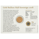 Pre-Owned 2008 UK Half Sovereign Gold Coin - Carded