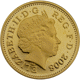 Pre-Owned 2008 UK 1p Proof Design Gold Coin
