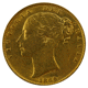 Pre-Owned 1866 London Mint DN.33 Victorian 'Shield' Full Sovereign Gold Coin