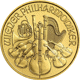 Pre-Owned Austrian Philharmonic 1/10oz Gold Coin - Mixed Dates