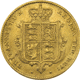 Pre-Owned 1846 London Mint Victorian 'Shield' Half Sovereign Gold Coin