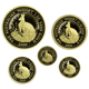 Pre-Owned 2000 Australian Nugget Proof Gold Coin Series - 5 Coin Set
